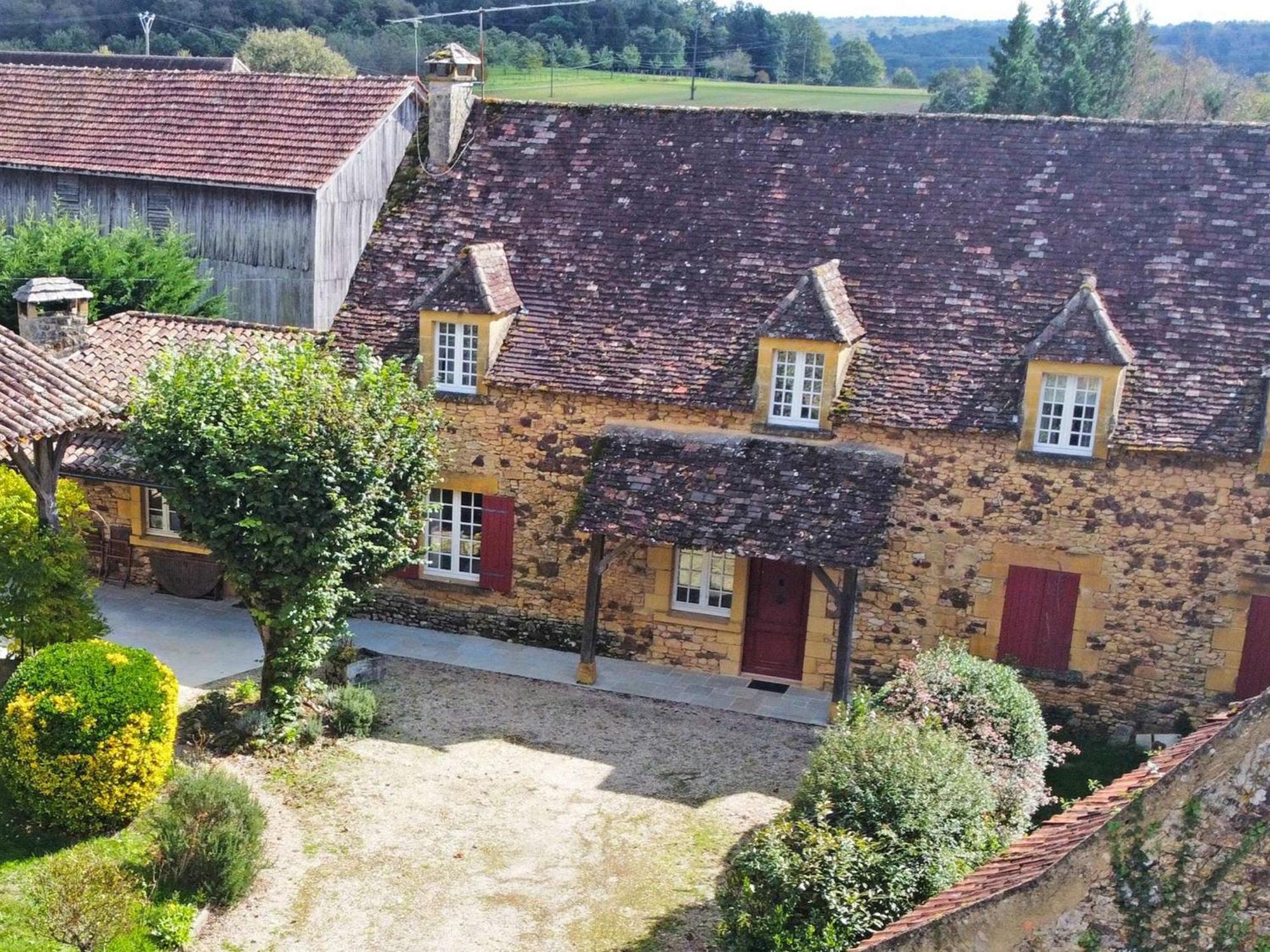Charmante Maison En Pierre Avec Piscine Privee, 8 Personnes, Proche Des Bastides - Fr-1-824-19 Le Buisson-de-Cadouin Exterior photo