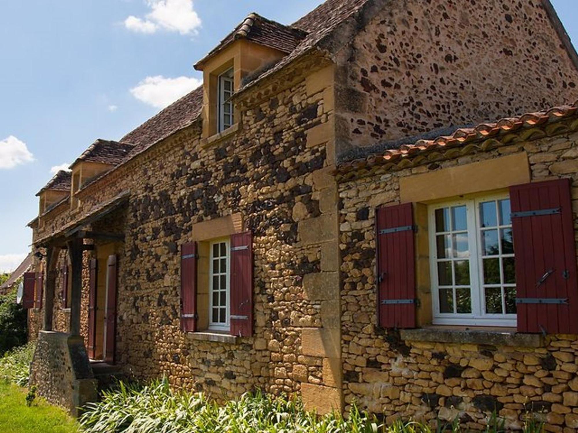 Charmante Maison En Pierre Avec Piscine Privee, 8 Personnes, Proche Des Bastides - Fr-1-824-19 Le Buisson-de-Cadouin Exterior photo