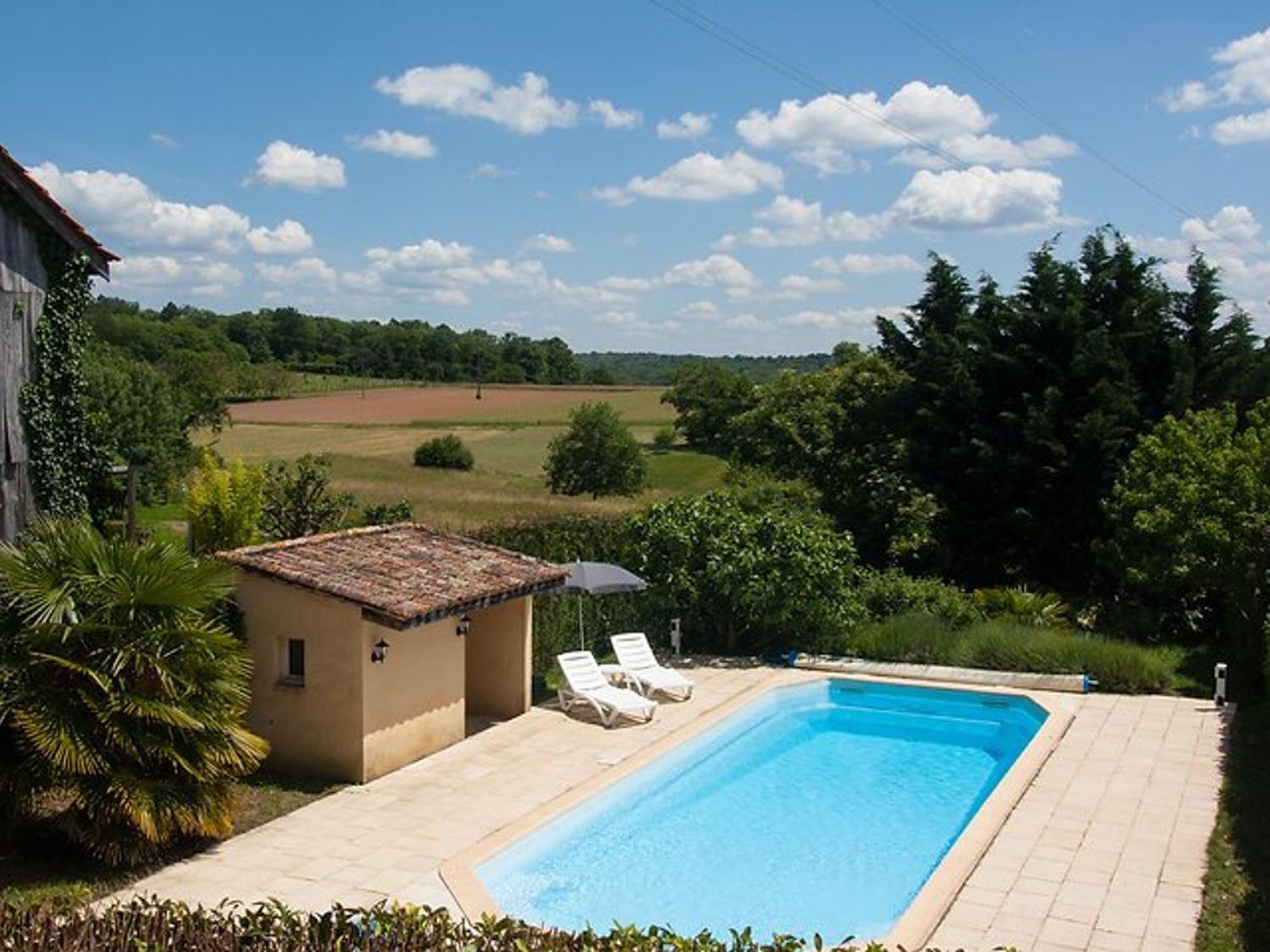 Charmante Maison En Pierre Avec Piscine Privee, 8 Personnes, Proche Des Bastides - Fr-1-824-19 Le Buisson-de-Cadouin Exterior photo